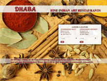 Tablet Screenshot of dhaba.de