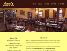 Tablet Screenshot of dhaba.biz